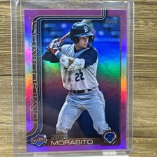2025 Topps Pro Debut Nick Morabito Fuchsia Foil /199 RC #PD-194 New York Mets