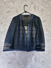 GORGEOUS FENDI STYLE AKHESA FRANCE GENUINE LEATHER JACKET 3XL