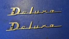 Vauxhall F Victor Deluxe Badges NOS 