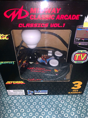 MSI Entertainment LLC Midway Classic Arcade Classics Vol.1 Plug & Play TV Game