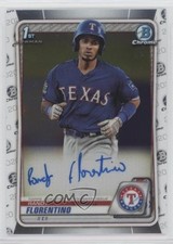 2020 Bowman Chrome Prospect Auto Randy Florentino #CPA-RF Auto