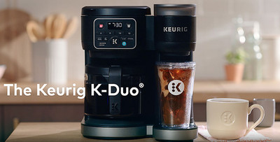 Keurig K-Duo Essentials Hot & Iced Single Serve K-Cup Pod & Carafe Coffee Maker
