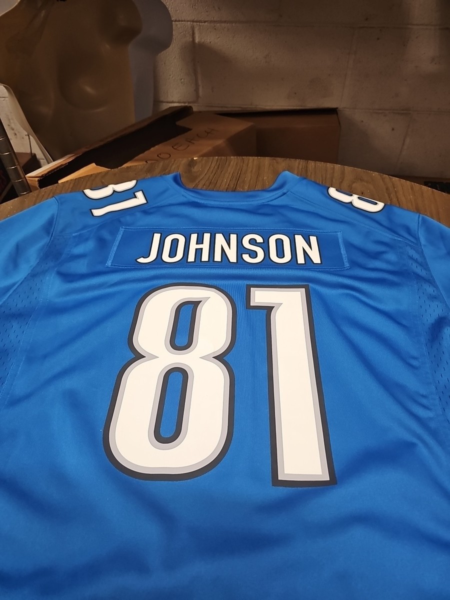 NFL Nike On Field Jersey Detroit Lions Calvin Johnson #81
