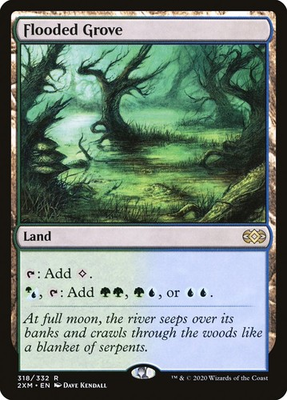 #ad #ad Flooded Grove Double Masters 318 Normal NM $2.00