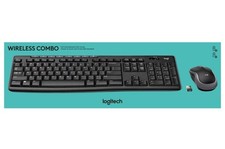 Logitech MK295 Silent Wireless Keyboard  Mouse Combo Graphite 