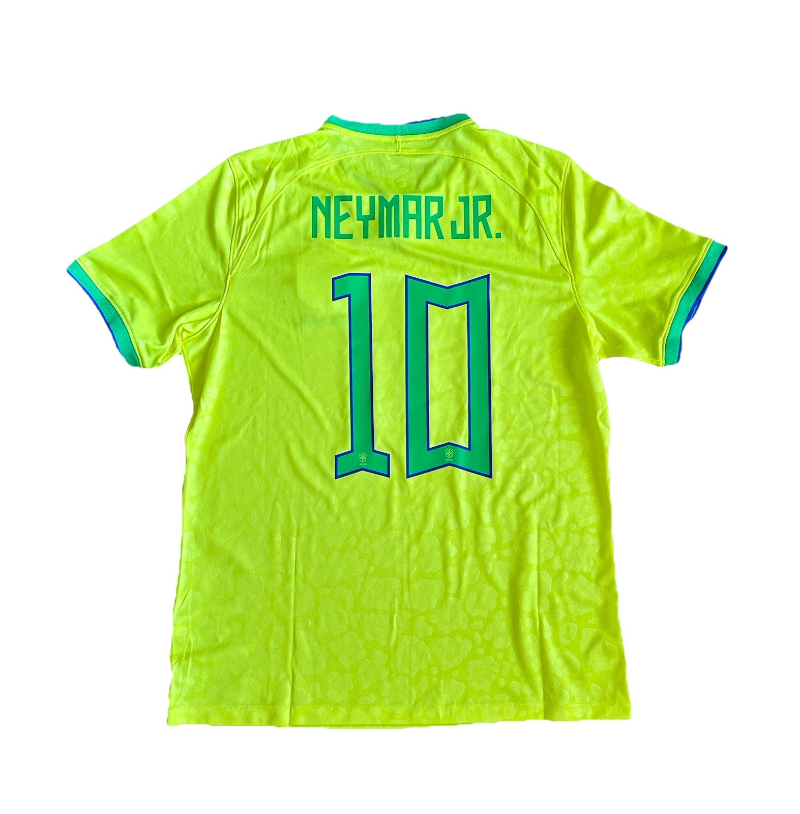 Authentic 2022/23 Neymar Brazil  World Cup Nike Football Jersey Size XL