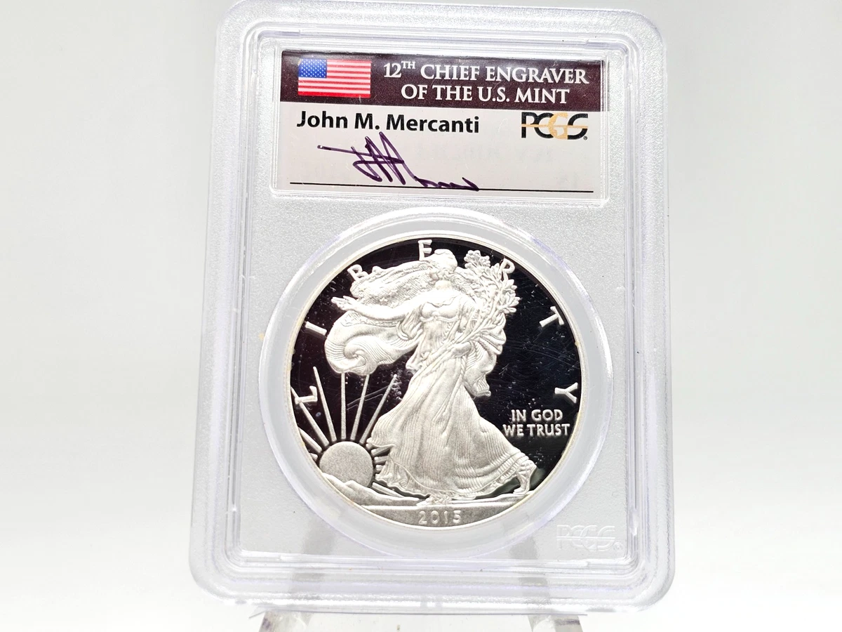25+ American Eagle PCGS 2015 Silver Bullion Coins for sale
