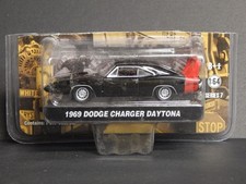 1969 Dodge Charger Daytona Black Greenlight Country Roads 1/64 MIP 2021 CUT!