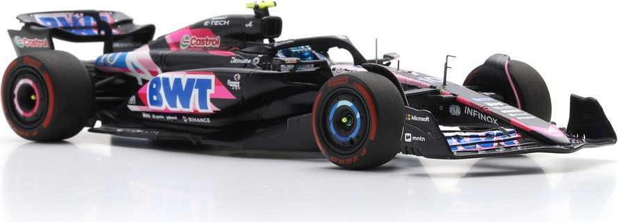 【新】Spark 1/43 Alpine A522 Baharain GP S9517 Spark 1 43 BWT Alpine F1 Team A524 Bahrain GP 2024 #10 model