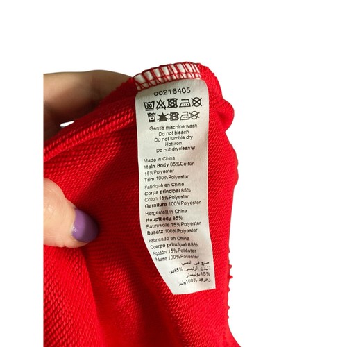 Women’s Plus size City Chic red hoodie 16 sweatshirt activewear - Picture 16 of 17