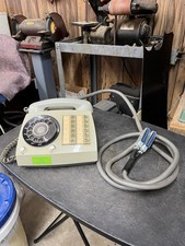 VINTAGE RECEPTIONIST ROTARY DIAL CALL DIRECTOR TELEPHONE GRAY COLOR