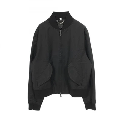Blouson veste zippée BURBERRY laine noir #52 homme d'occasion - Photo 1/4