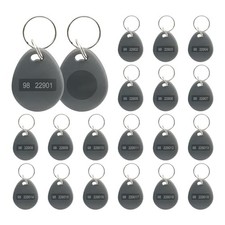 RFID Key Fobs Writable, HID 125KHZ 26 Bit Keyfobs Proximity Fob RFID Key Fob ...