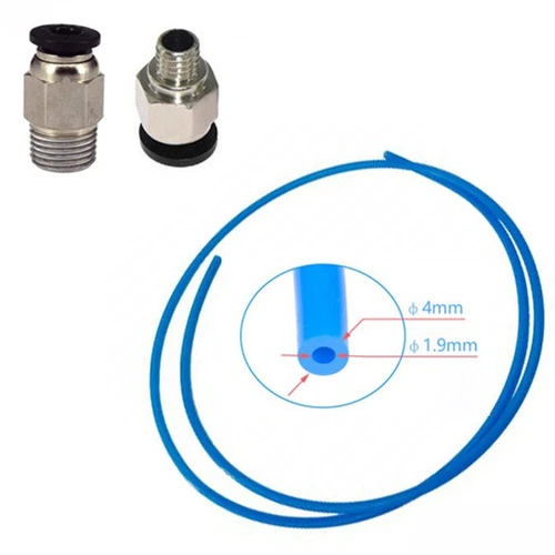 Straight Pneumatic Connector Tube Professional Replacement Spare Stainless Steel