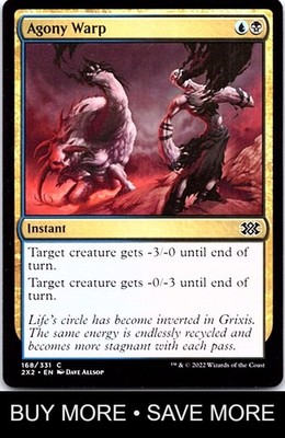 Agony Warp LP Double Masters 2022 MTG
