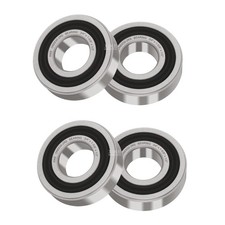 4 Pcs Bearings 3/4" x1-5/8 x1/2", Double Rubber Seals and Pre-Lubricated, Dee...