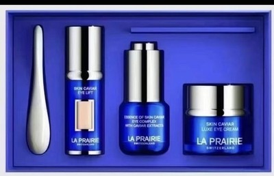 La Prairie skin caviar eye cream & eye gel & eye lift serum set $587 Value