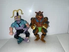 Tmnt Lot Of 2 Vintage Sumbug And Rahzar Read Description