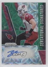 2019 Panini Prizm Sensational Signatures Green Scope 50/75 Zach Allen Auto 1bf5