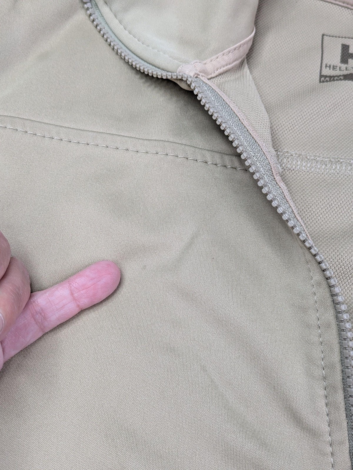 Helly Hansen Jacket Mens Medium Tan Softshell Ful… - image 12