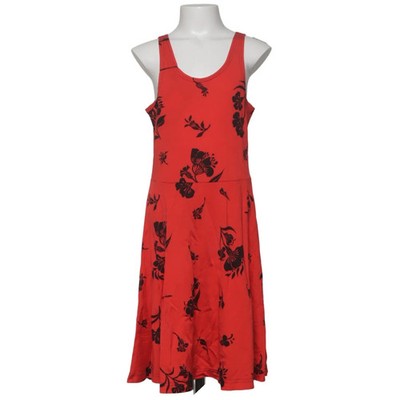 Vamlingbolaget, Kleid, Größe: 160, Rot/Schwarz, Baumwolle/Viskose, Blumen #VFk