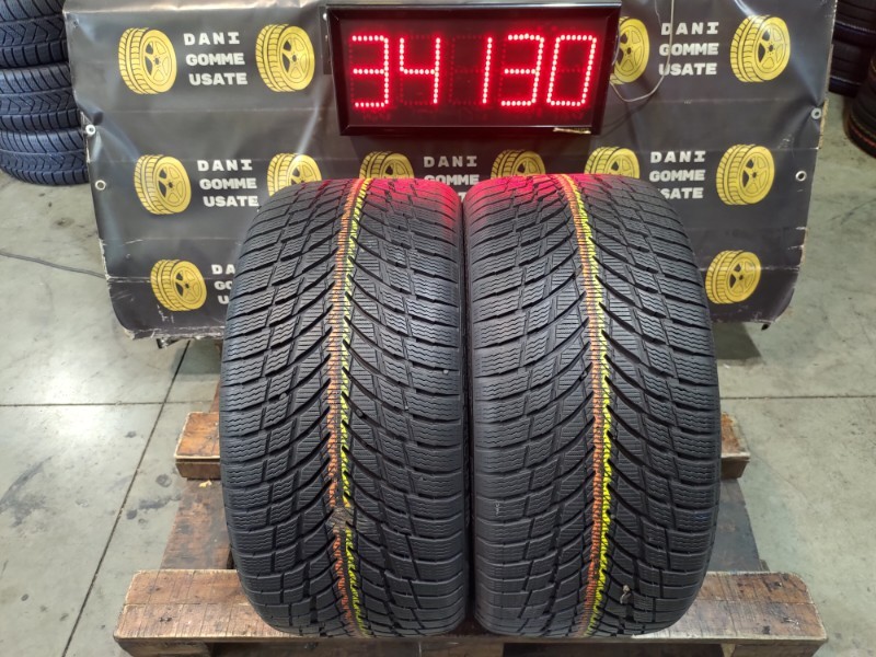Pneumatici Invernali 2 Gomme usate 255 35 19 NOKIAN Battistrada Residuo 99%