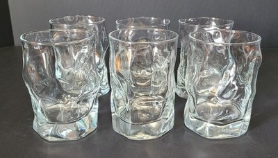 Set of 6 Bormioli Rocco Sorgente Old Fashioned glasses 4.25'' x 2.7/8'' Clear
