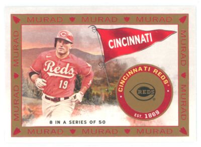 2021 Topps Allen & Ginter T51 MURAD Reimagined Joey Votto Cincinnati Reds #MR-8