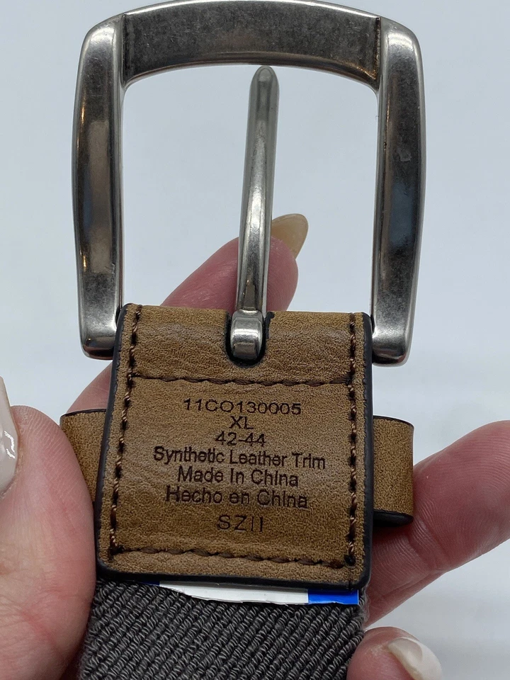 Cinturón elástico COLUMBIA PFG azul marino palmeado pez espada marlín pesca para hombre XL Foto 4 de 4