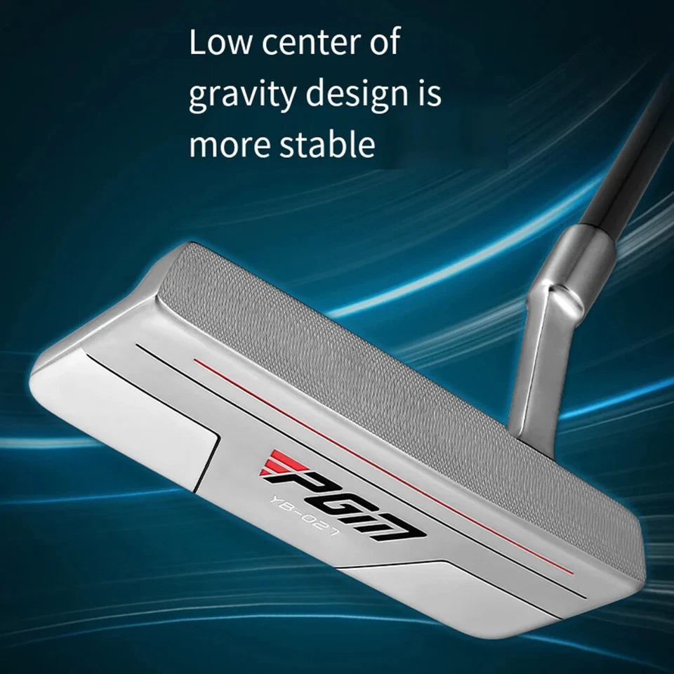Golf Club Stand Up Putter with Line of Sight Men's Putter Low Center of Gravity - Image 4 of 4