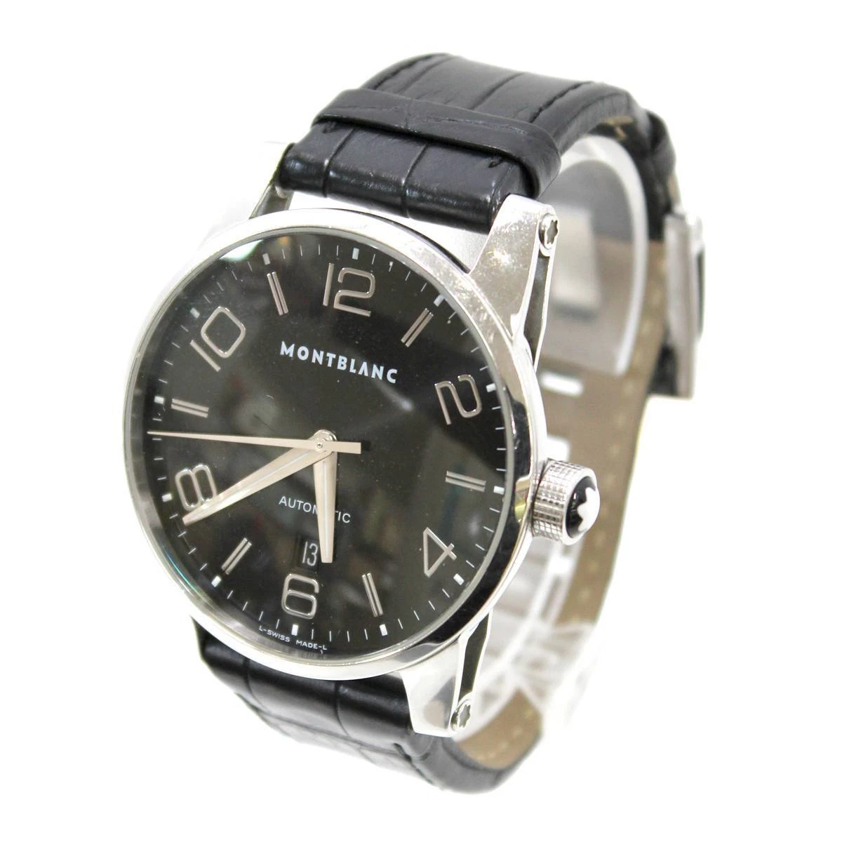 MONTBLANC Montblanc TimeWalker Watch SS Black Instruction Manual