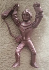 1950's Space Astronaut Ajax Archer Purple Cooper Plastic Figure Spaceman