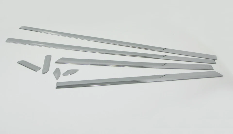 Línea de faldón lateral moldura inferior cromado 8 piezas B756 Ups para Audi A6 2011-2018 Foto 2 de 4