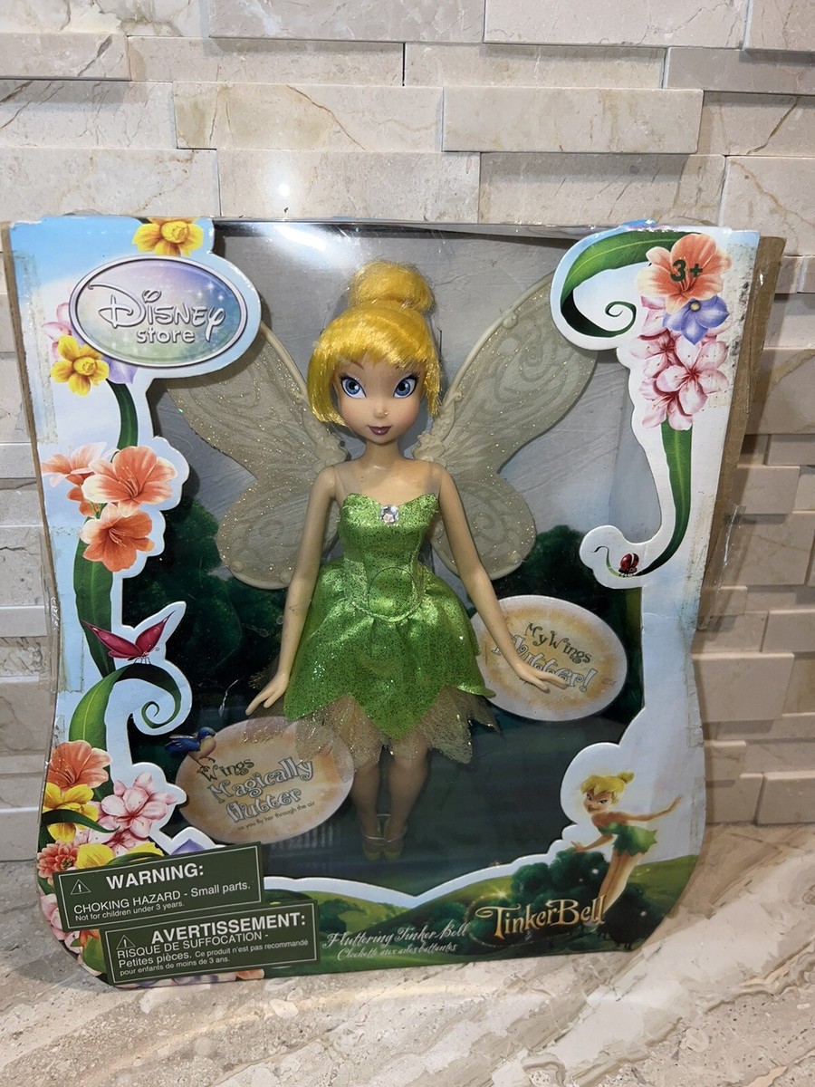 TINKERBELL - しろあん Mattel Disney Collector Tinker Bell Doll With Wings & Stand