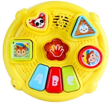 Learn and Groove Color Play Drum and Activity Cube Baby Drum Toddler Music Toy