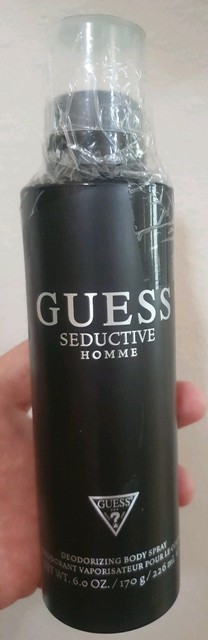 guess seductive body spray