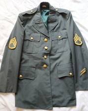 veste jacket militaire US Army uniforme Vietnam staff sergent