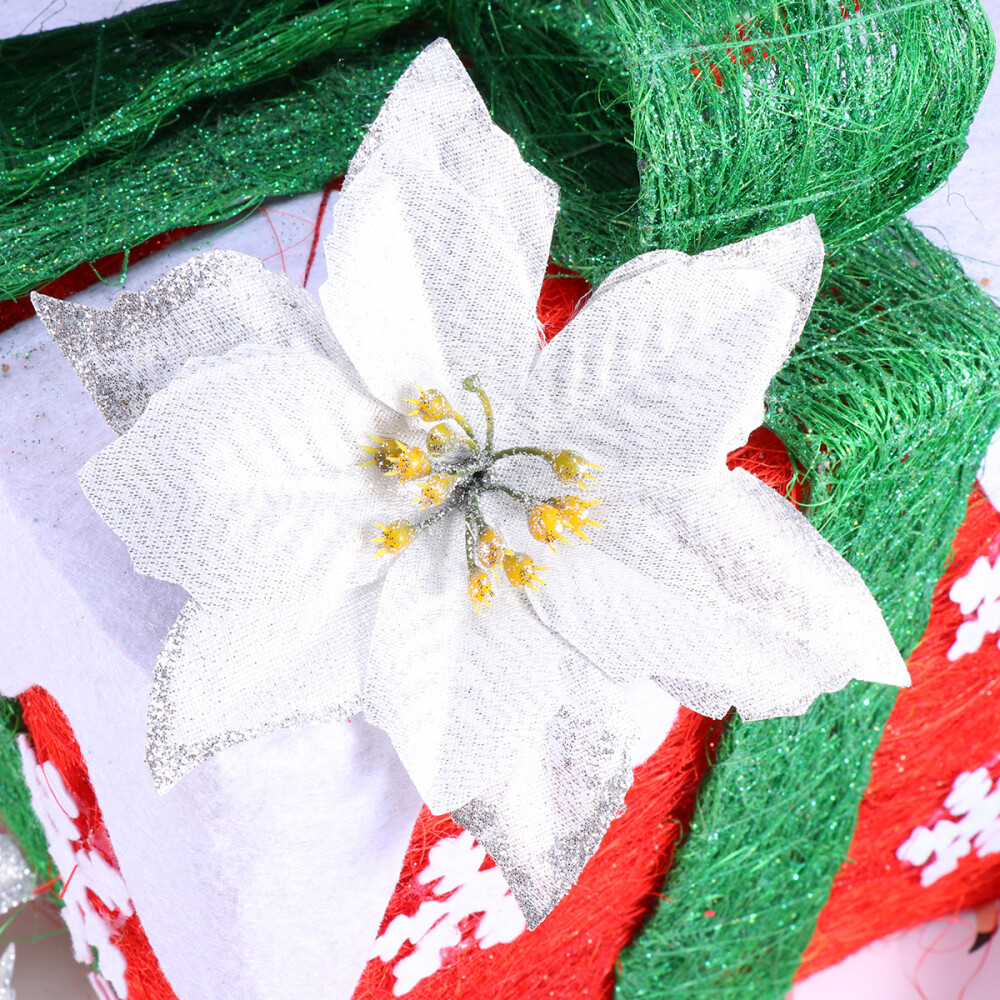 Xmas Fake Flower Christmas Tree Filler Xmas Simulation Flower eBay