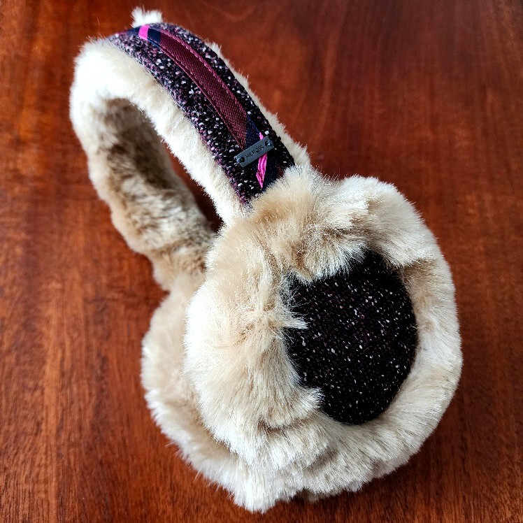 Tommy Hilfiger Faux Fur Ear Muffs + Fabric Accent On Muffs  display picture 1