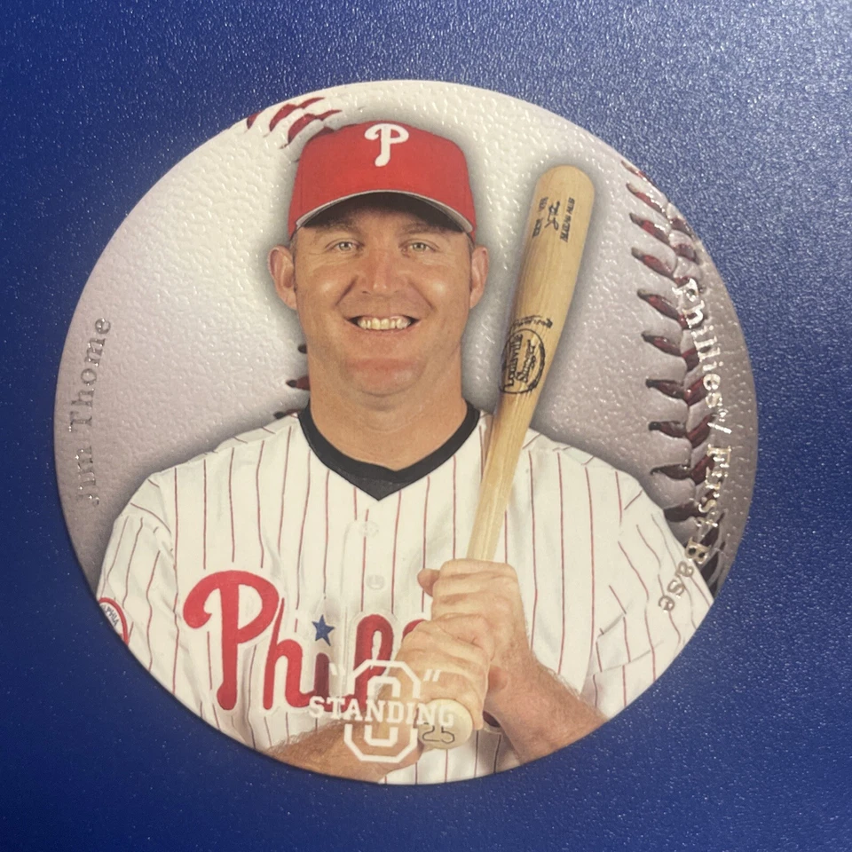 2003 Upper Deck Standing O Base & Die-Cut Jim Thome HOF #59 Phillies  - Image 3 of 4