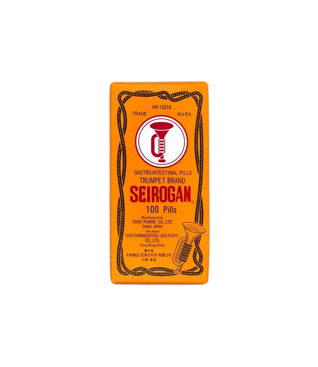 Taiko Seirogan Dietary Supplement 日本喇叭牌正露丸 100 pills/粒 US
