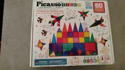 PicassoTiles Magnetfliesen 60 Stück