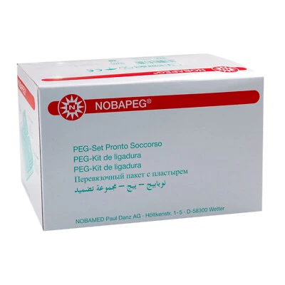 NOBAMED PAUL DANZ AG Nobapeg ® - PEG Verbandset - auch für SFK / SPK - PZN 07647986 - VPE 15 Stück