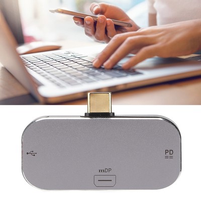 USB C Hub 3 In 1 Type C Male To Mini 2 Type C Female Docking Station For Hot
