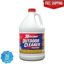 30 SECONDS Outdoor Cleaner for Stains from Algae, Mold and Mildew 1 Gallon