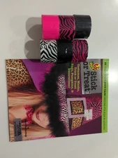 LOT 6 Duck Tape Rolls 1.42" x 5 yd each Stick or Treat Leisure arts magazine NEW