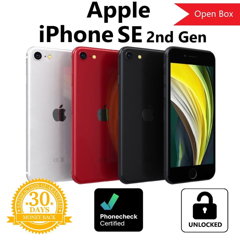 Apple iPhone SE 2nd Gen 64GB | 128GB | 256GB - A2275