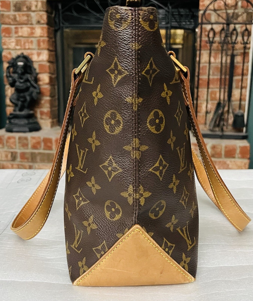 Louis Vuitton LV Monogram Canvas CABAS PIANO Handbag Tote Bag