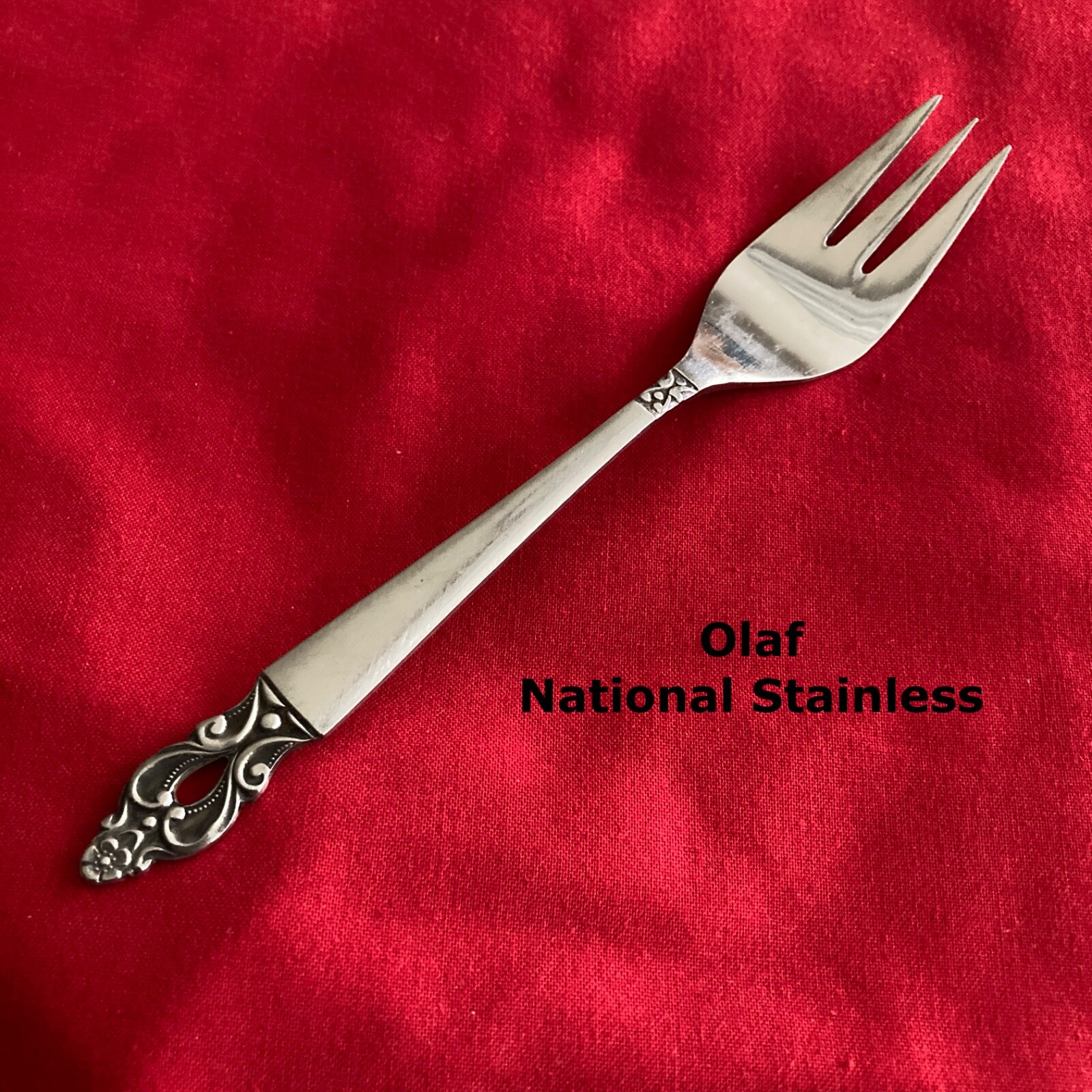 National Stainless OLAF Salad Fork 6 5/8
