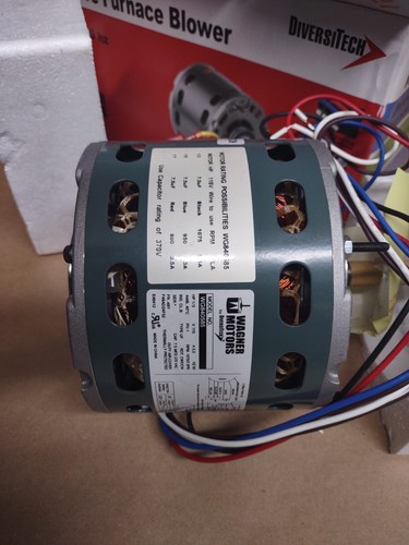 Direct Drive Furnace Blower 115vac 60hz 1/3hp 1075/3 Speed 5.5Amp Draw WG840585 - Picture 11 of 14